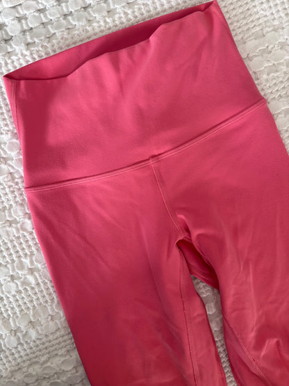 Align Legging (double lined) Glaze Pink 25" Long | Sz 2 (M126L1)