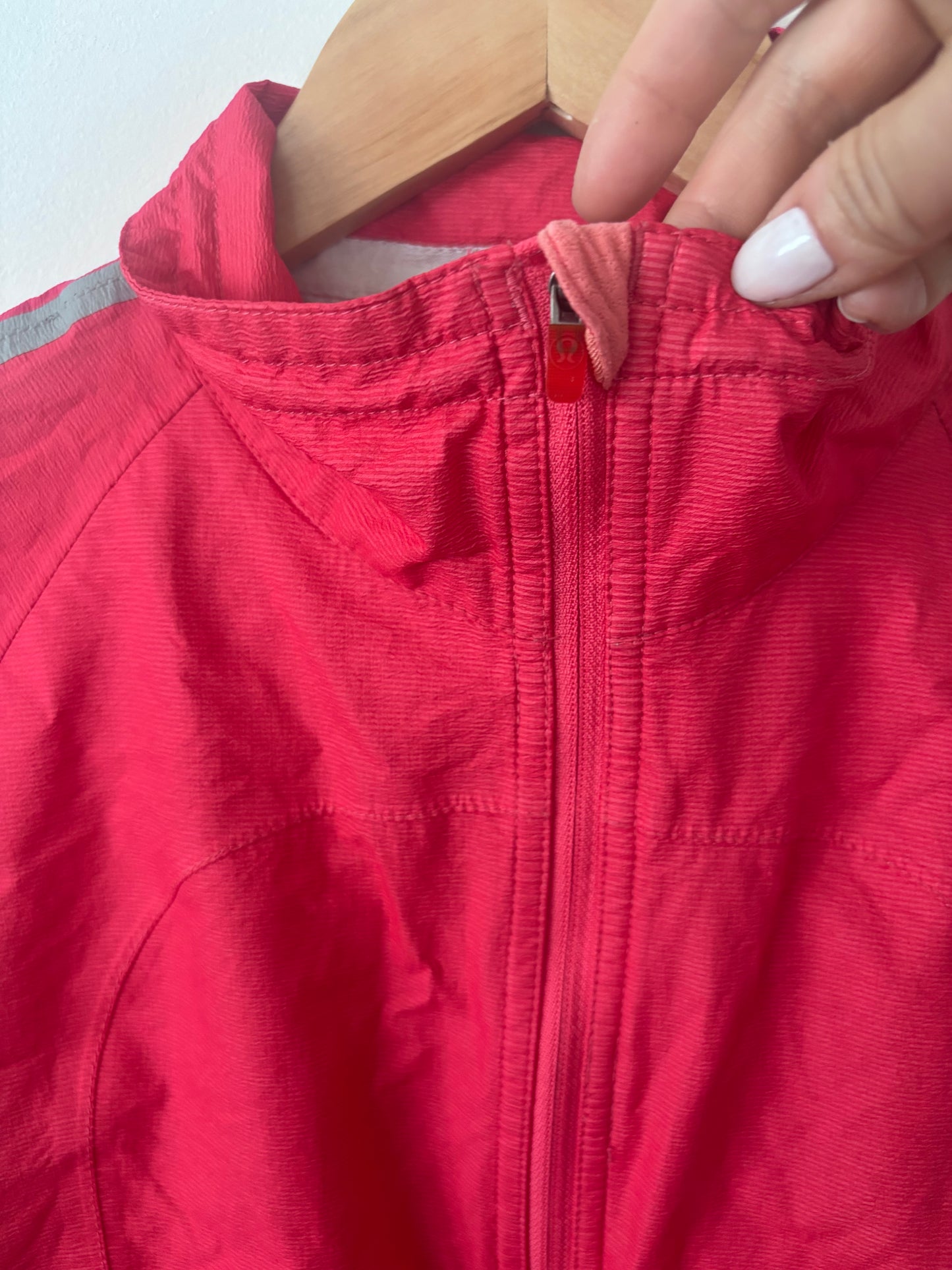 Lululemon Pink Unlined Always Effortless Windbreaker Jacket | Sz 4 (approx)