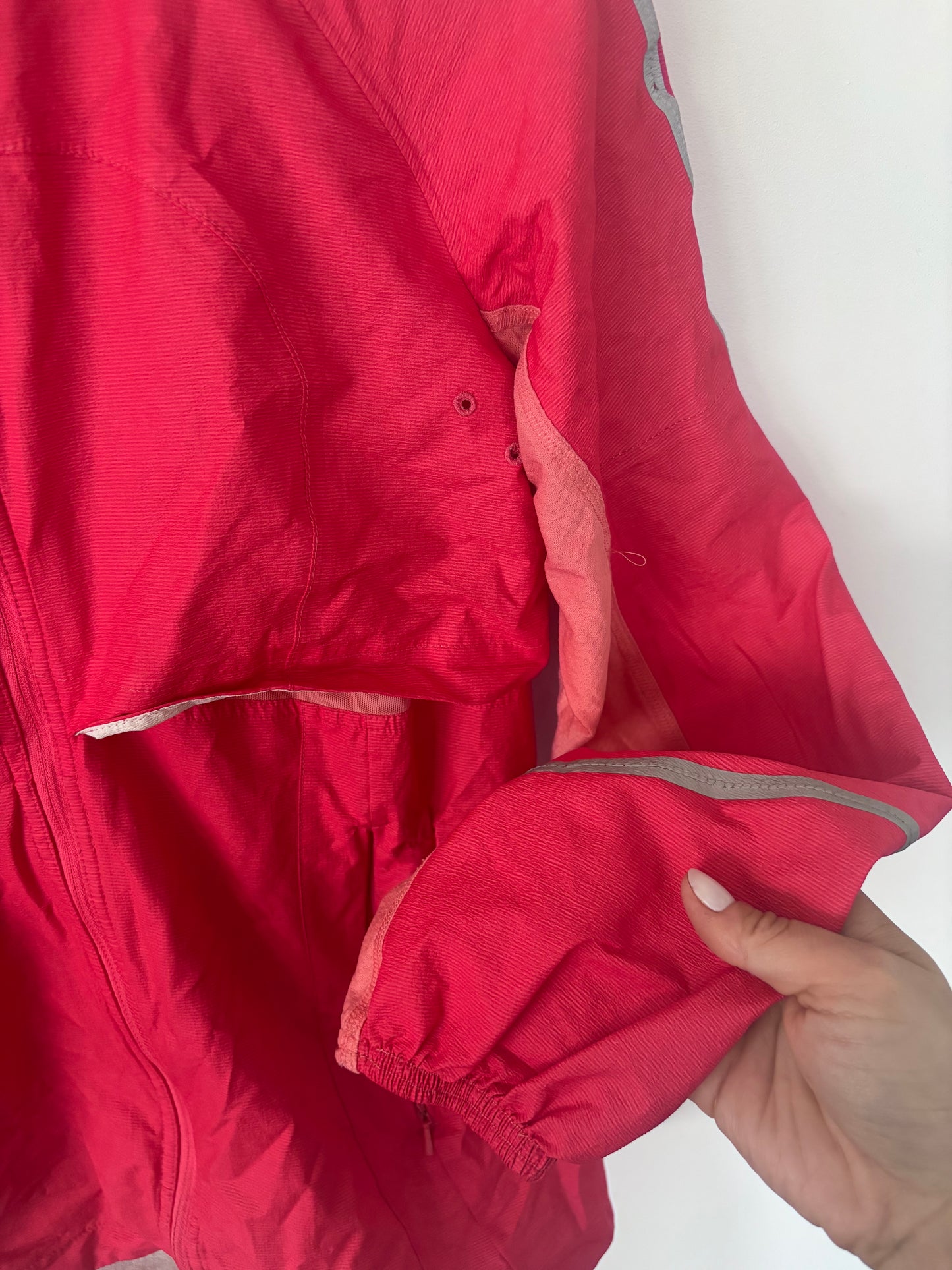 Lululemon Pink Unlined Always Effortless Windbreaker Jacket | Sz 4 (approx)