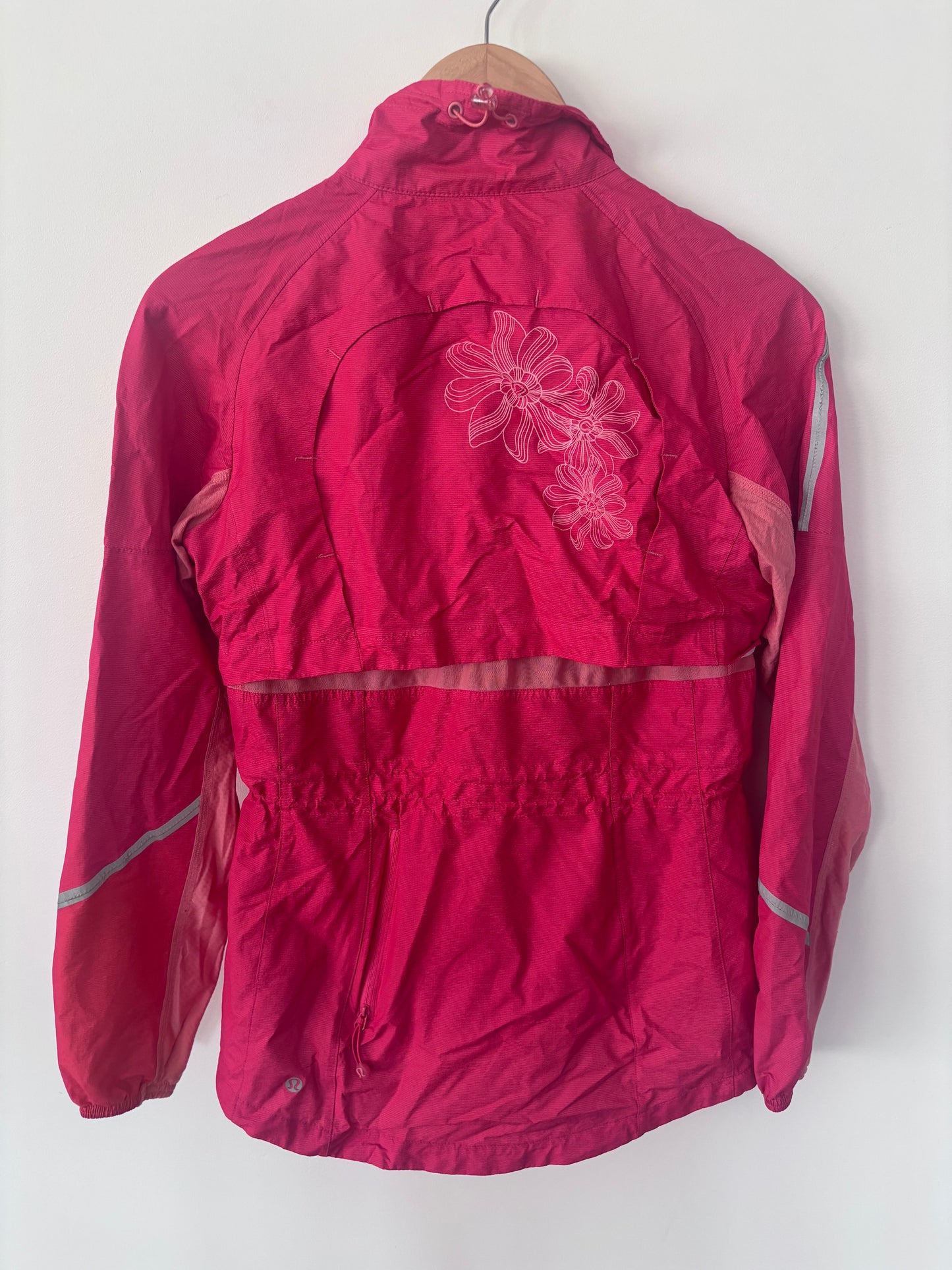 Lululemon Pink Unlined Always Effortless Windbreaker Jacket | Sz 4 (approx)