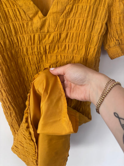 BB Dakota Fields of Gold Dress | Sz XS