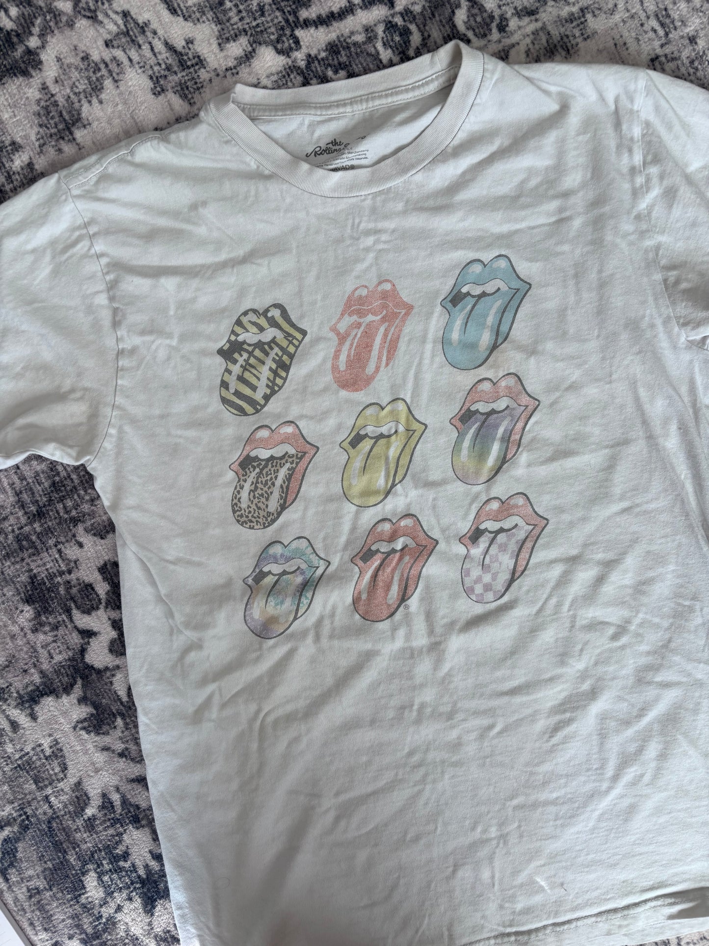 Garage Rolling Stones Graphic Tee (flaws) | Sz Small (oversized)
