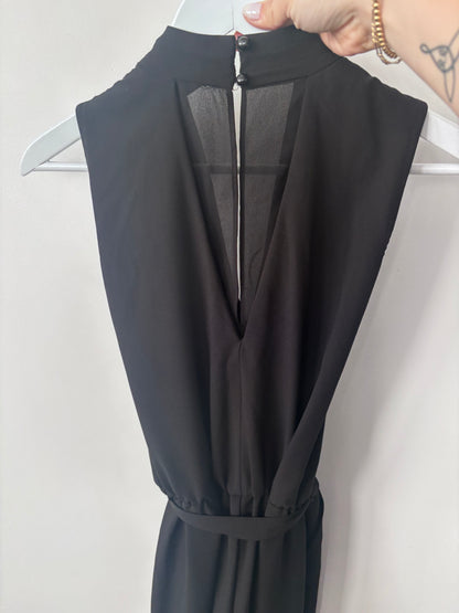 Banana Republic Wrap Wide Leg Black Jumpsuit | Sz 0 (XS)