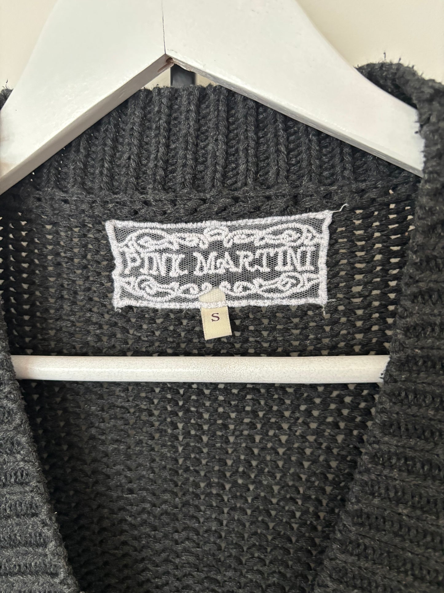 Pink Martini Oversized Long Cardigan | Sz Small (D034L4)