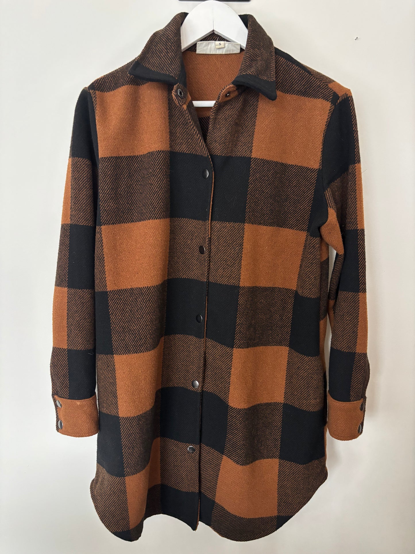 Bb Dakota Eldridge Shirt Jacket in Cognac | Small (D035L4)