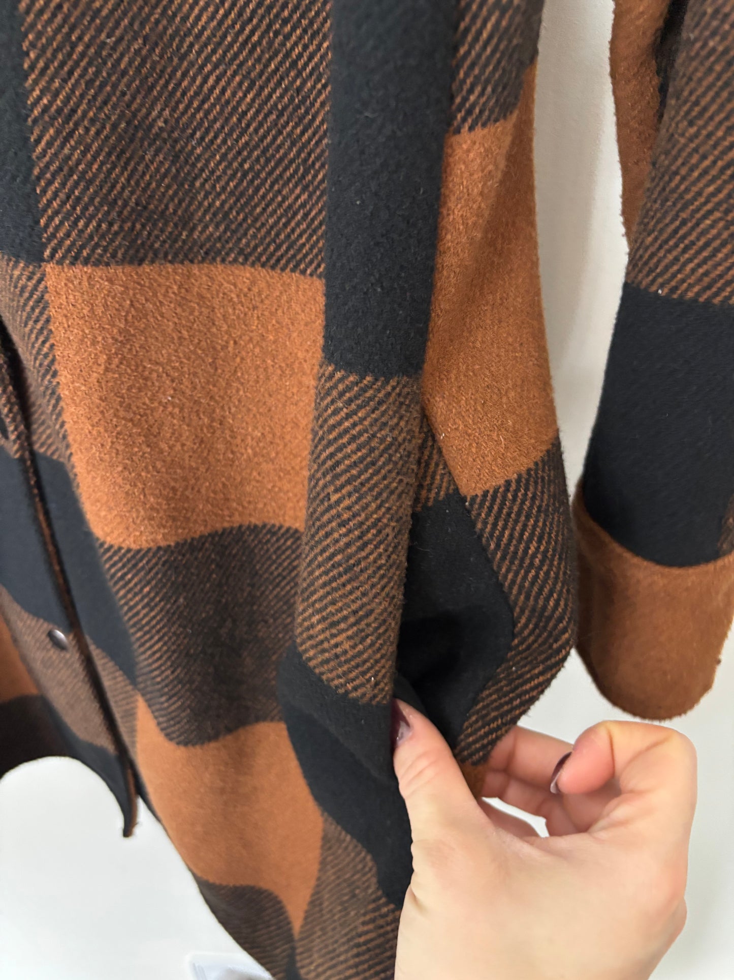 Bb Dakota Eldridge Shirt Jacket in Cognac | Small (D035L4)