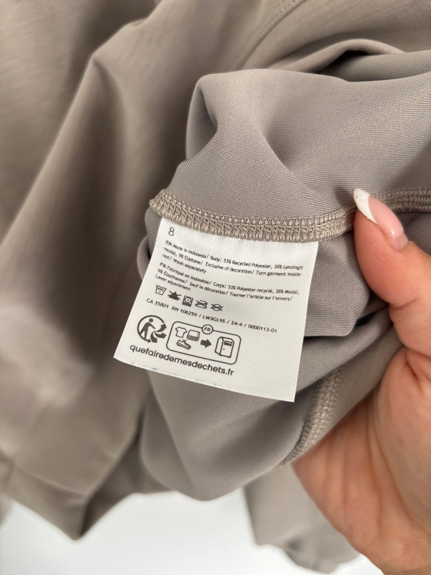 Lululemon Softstream Perfectly Oversized Cropped Crew | 8