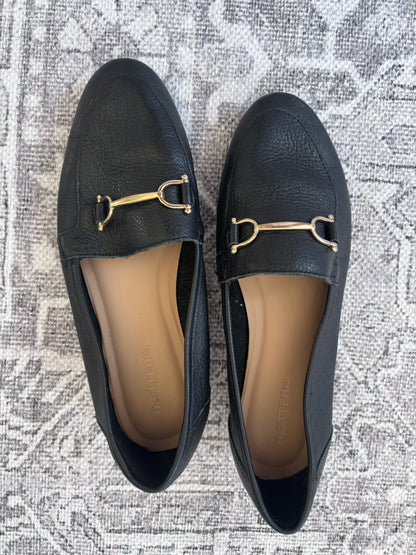 Mottero Macassim Black Leather Loafers | Sz 7