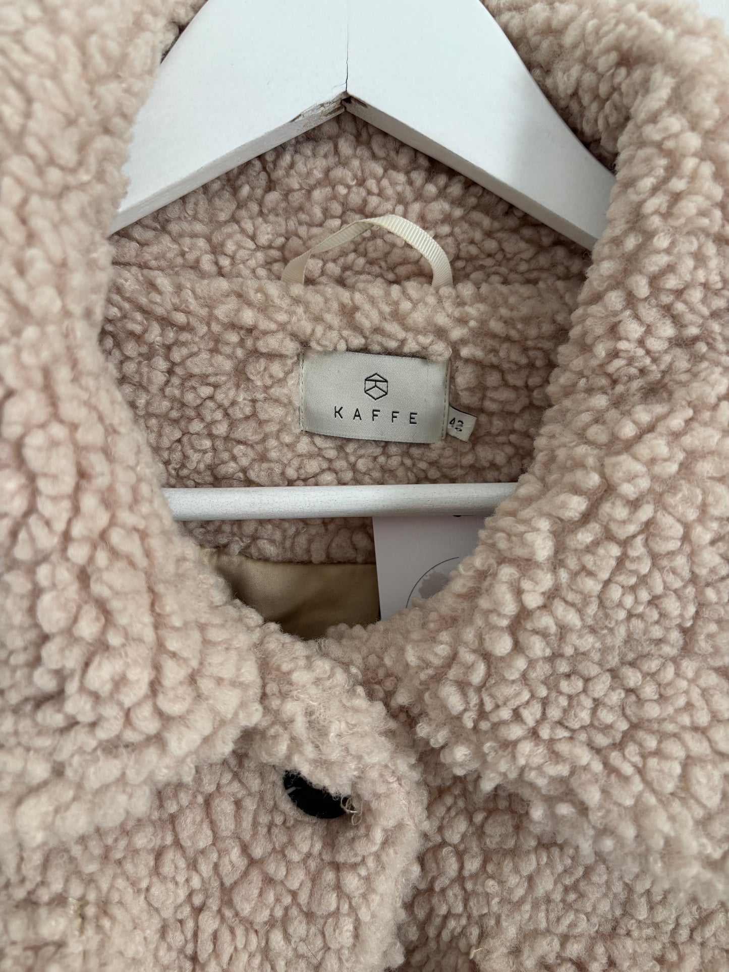 Kaffe Raina Balma Teddy Jacket | XLarge (42)