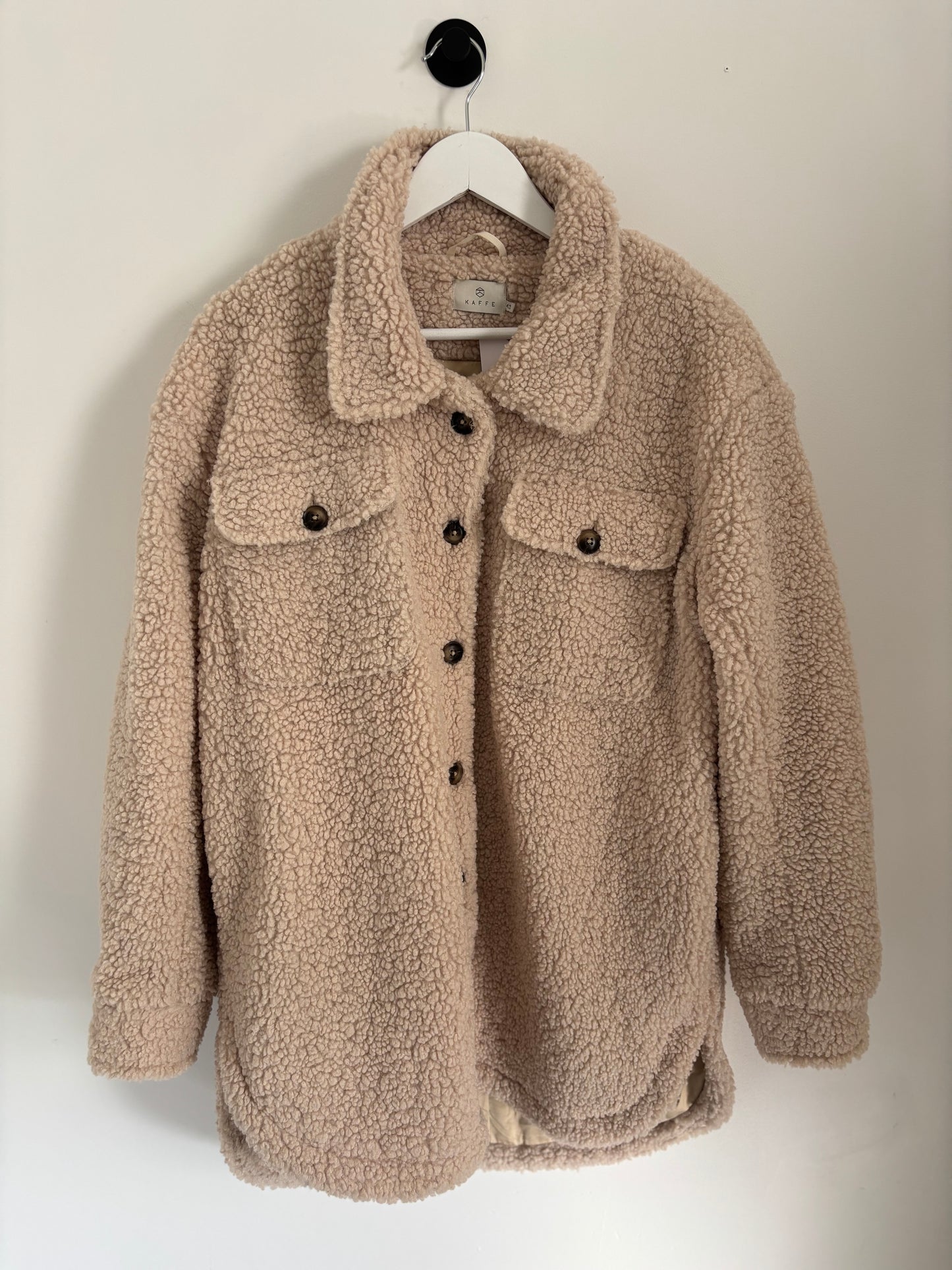 Kaffe Raina Balma Teddy Jacket | XLarge (42)