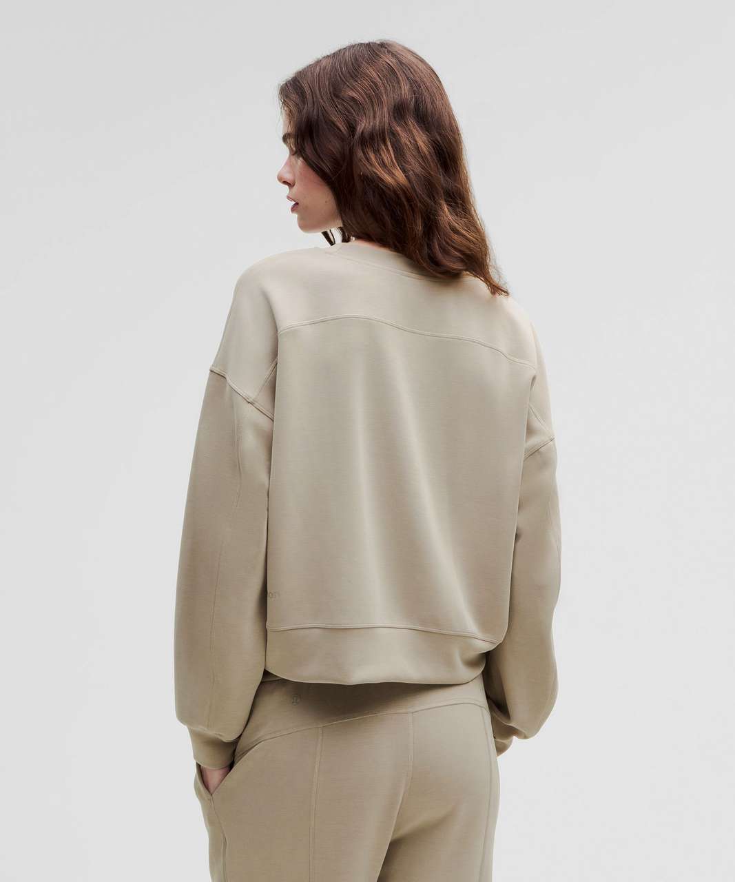 Lululemon Softstream Perfectly Oversized Cropped Crew | 8