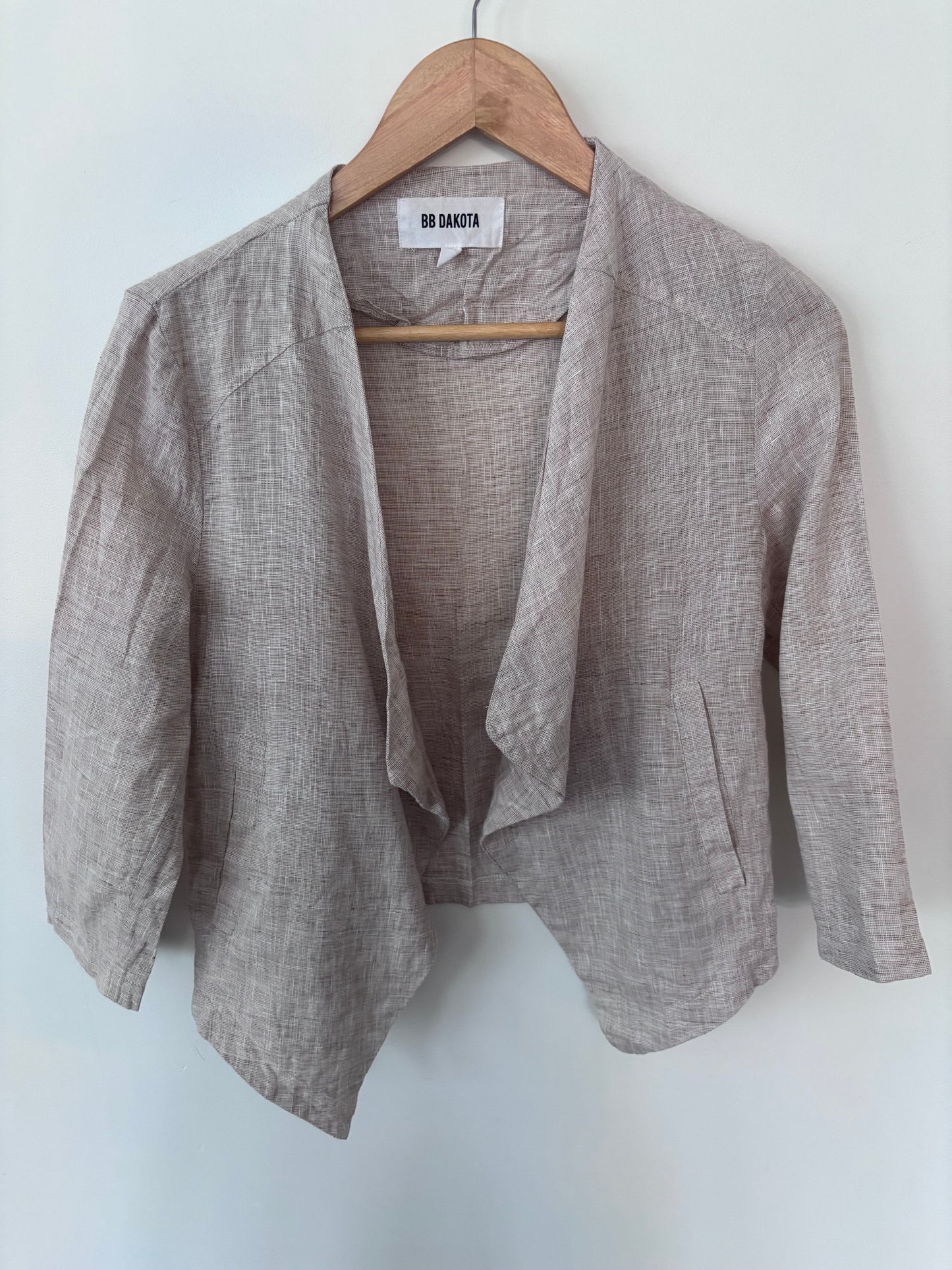 BB Dakota Linen Blazer | Sz XS