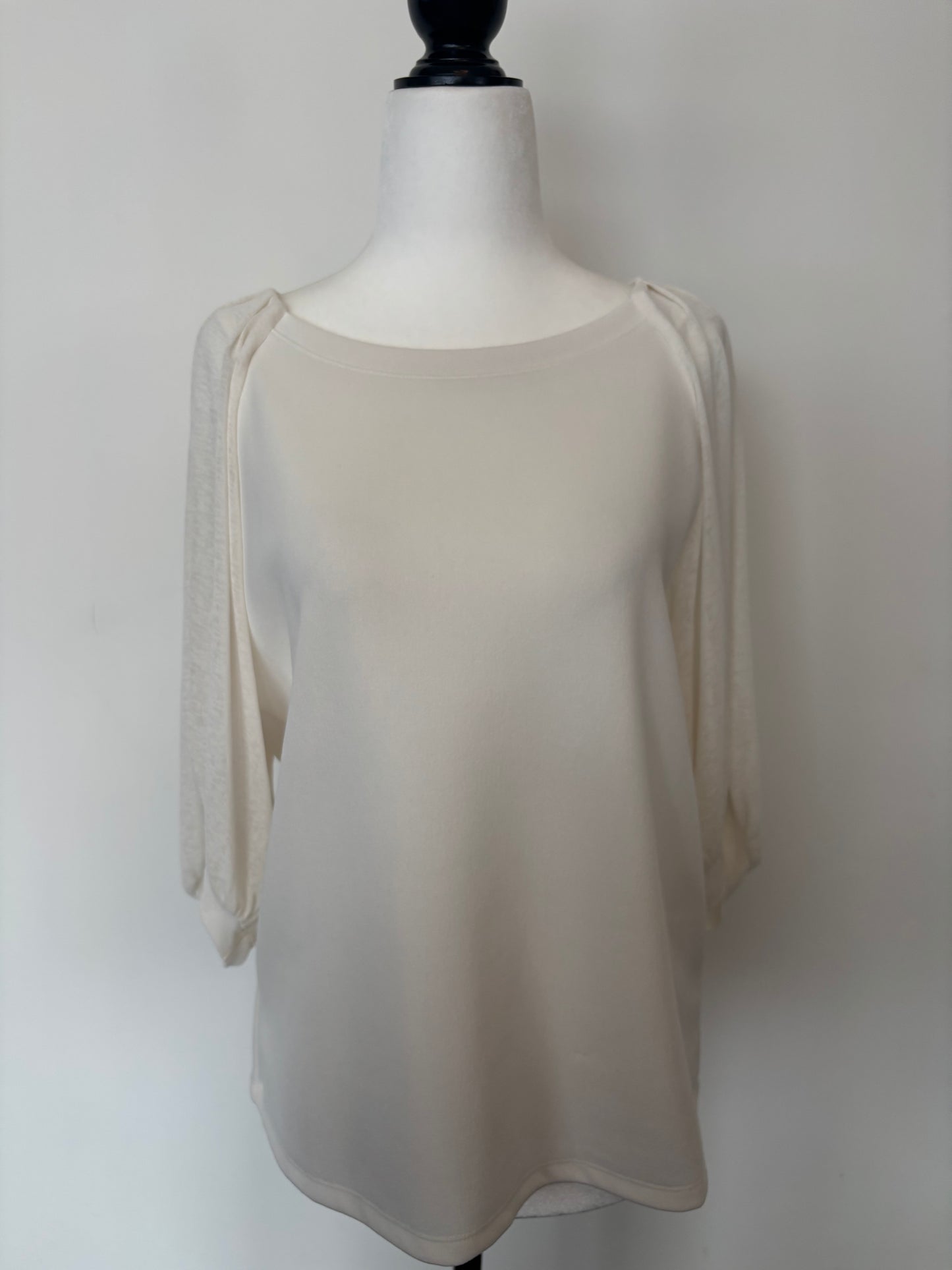 Banana Republic Balloon Sleeve Top | Medium (generous fit) (N105N19)