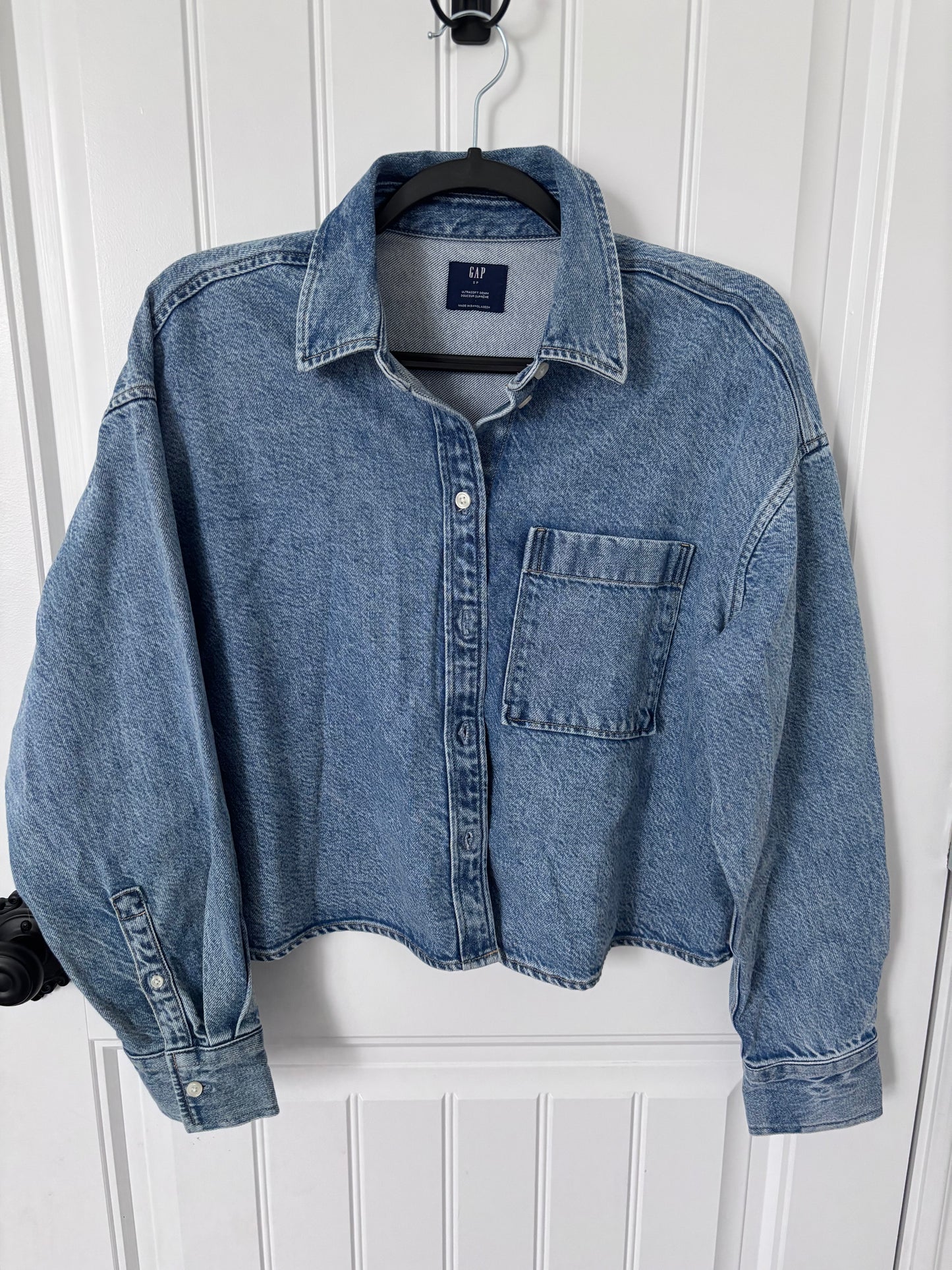 Gap Boxy Oversized Button Down | Sz Small (fits Medium)