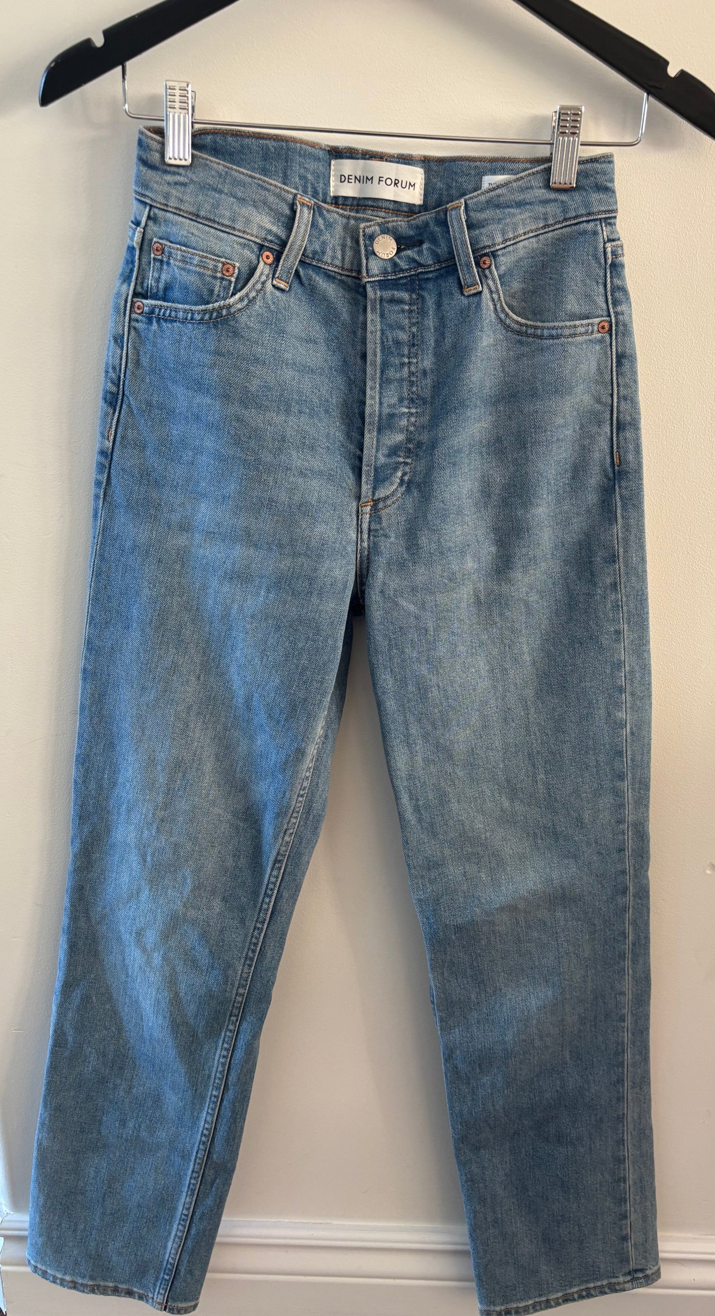 Denim Forum The Arlo Hi-rise Straight Jean | 25