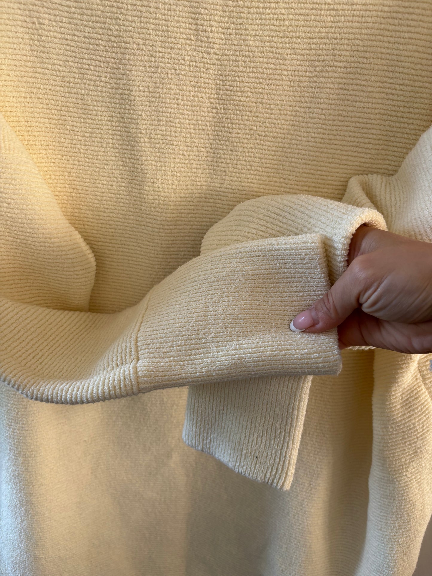 Free People Ottoman Tunic Sweater |  Xsmall (very oversized