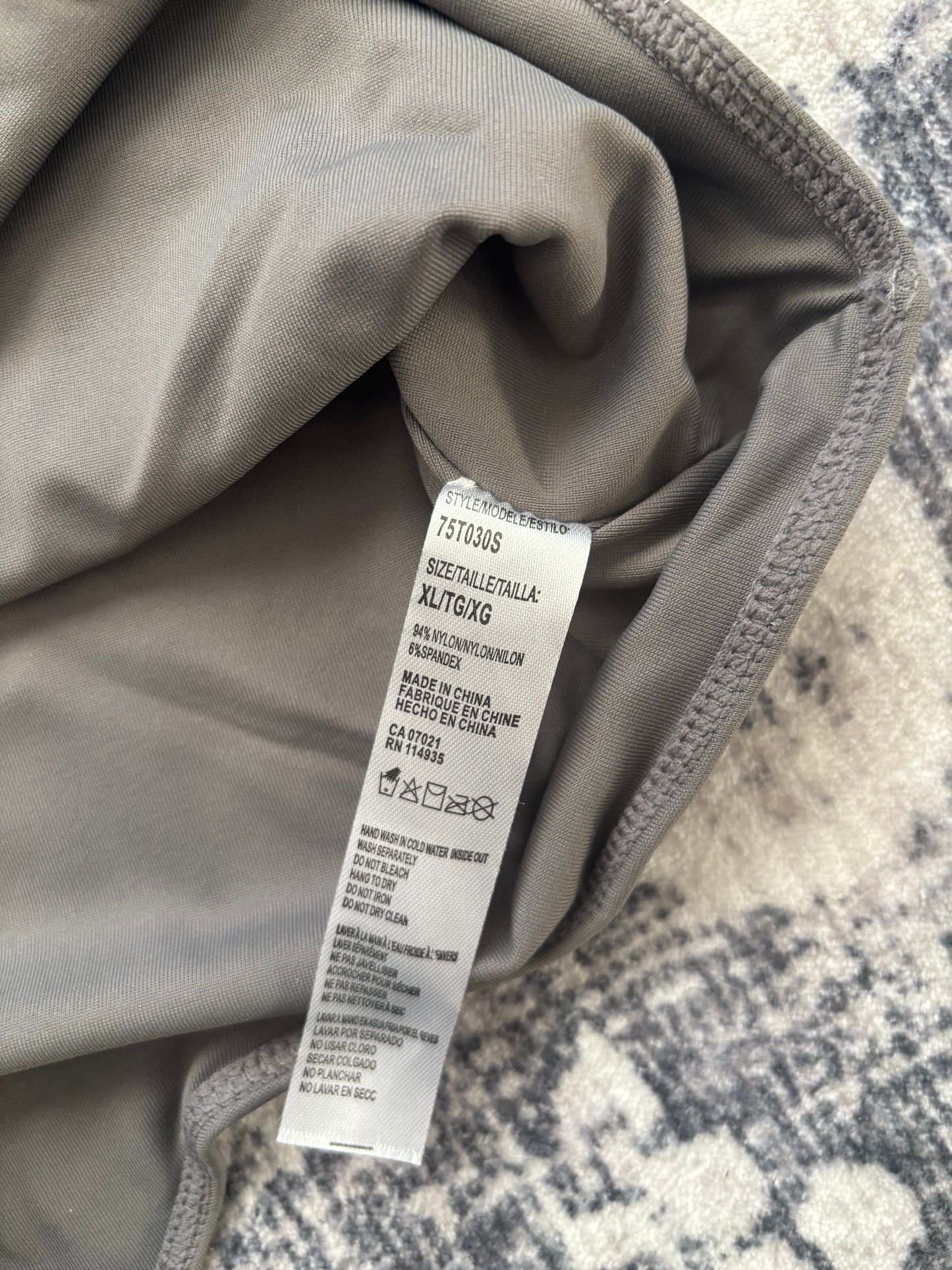 RD Style Second Skin Mika Mock Neck Sleeveless Bodysuit | XL (D100P3)