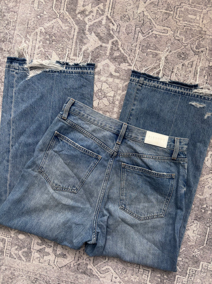 Pistola Loretta Wide Leg 27" Jeans | Sz 28 (or 27/28)
