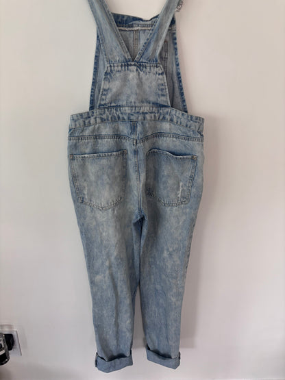 Forever21 Distressed Overalls | Sz 26 (loose fit)