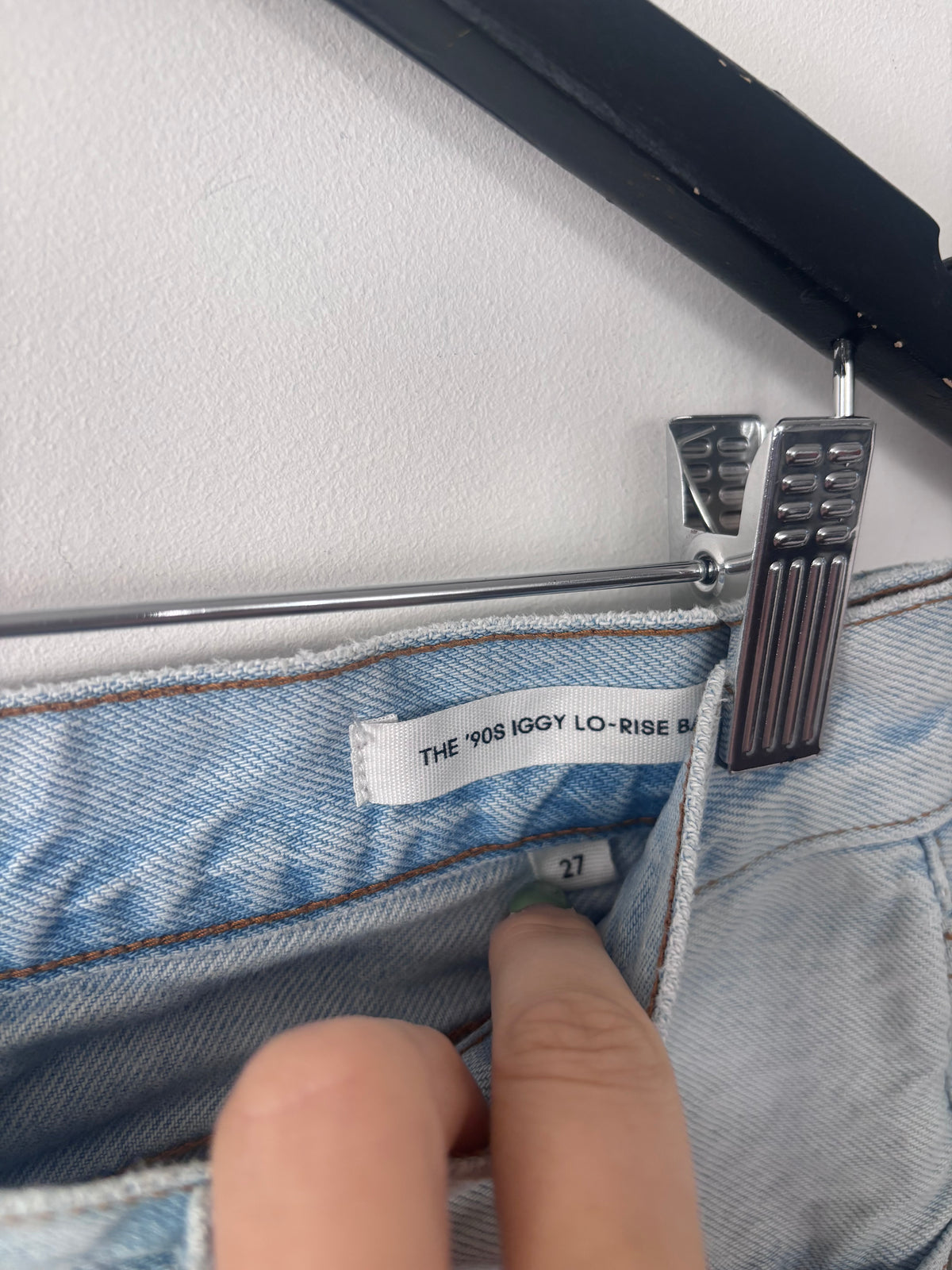 Denim Forum Low Rise Iggy Baggy Jeans | Sz 27