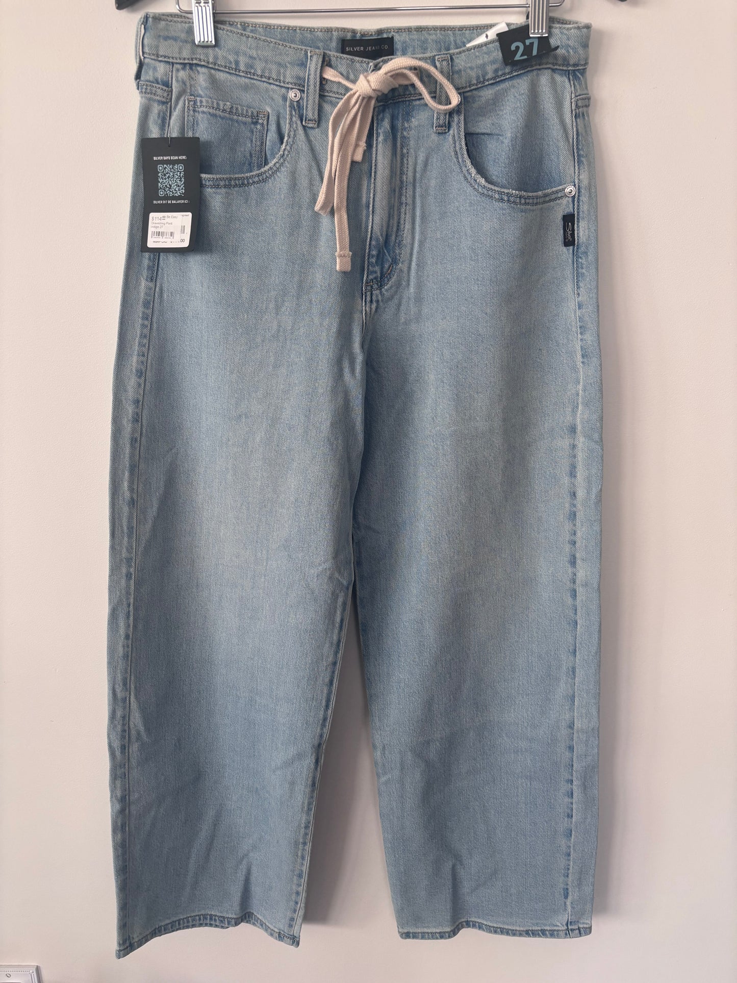 Silver Jeans Be Easy Drawstring Pants | Sz 27 (fit big)