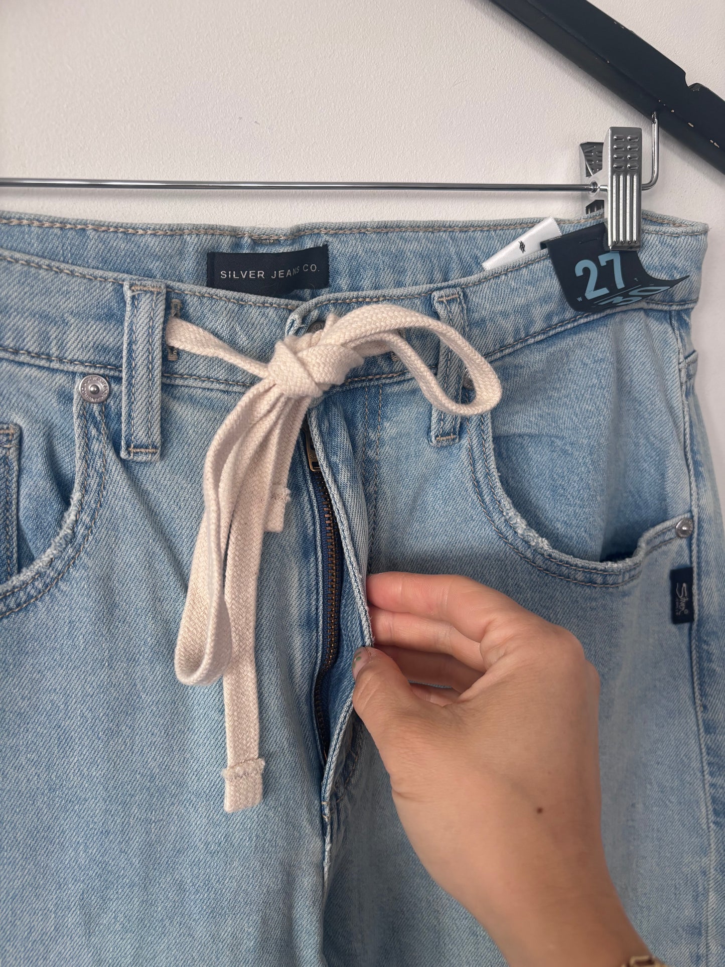 Silver Jeans Be Easy Drawstring Pants | Sz 27 (fit big)