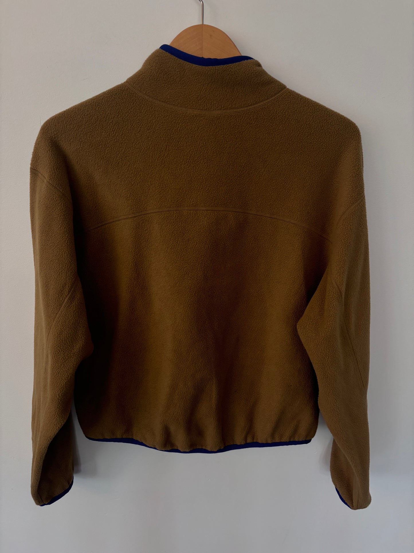 Lululemon Tumbled Fleece Half-Zip Jacket in. Camel Brown | Sz XS (oversized)