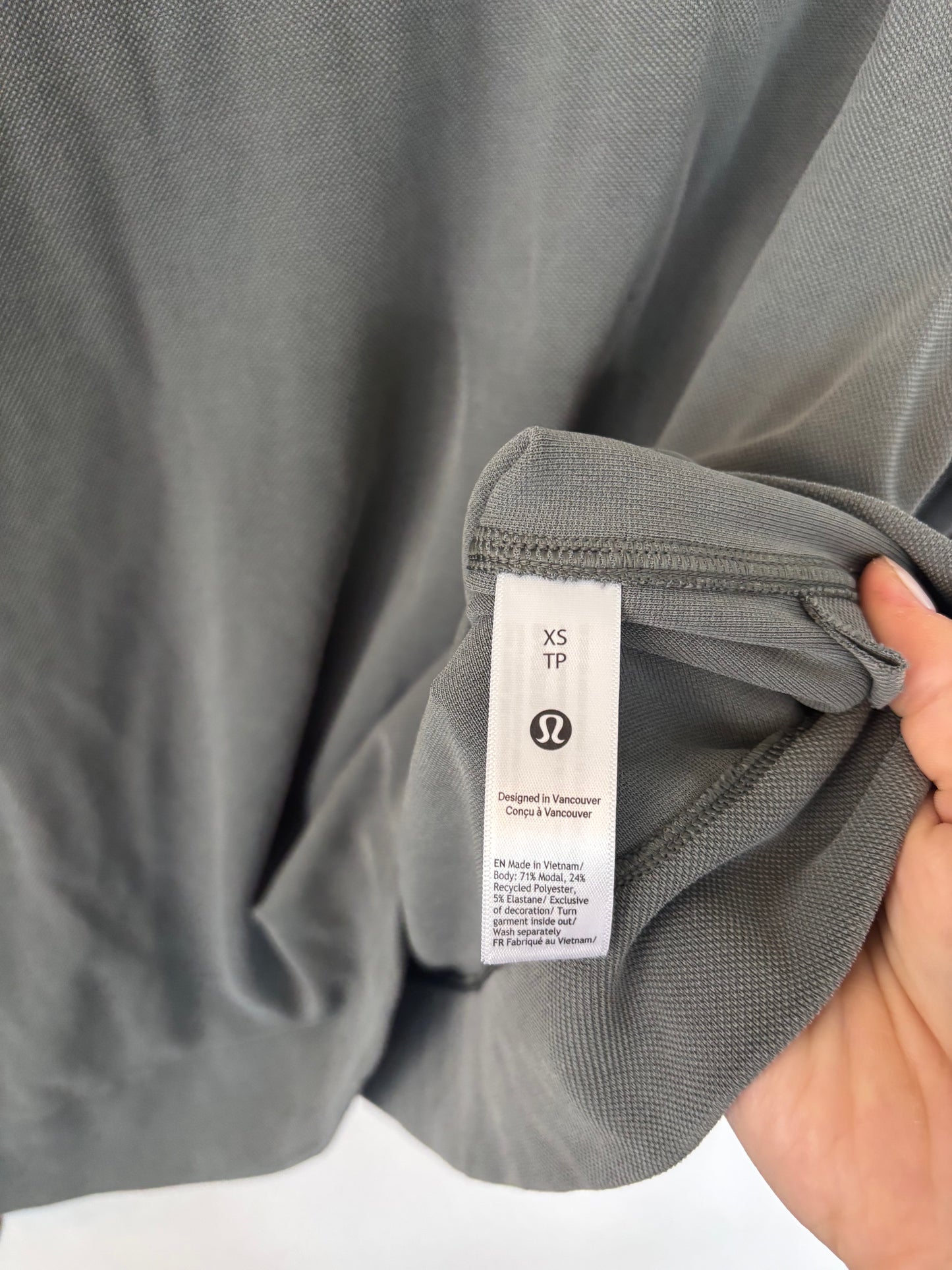 Lululemon Softstreme Pique Oversized Polo Shirt Palm Deco | Sz XS (fits a Medium)