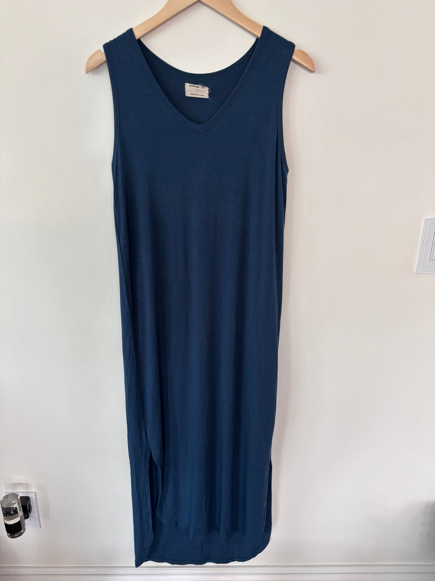 Jackson Rowe Larch Dress in Ocean Blue | Sz Small