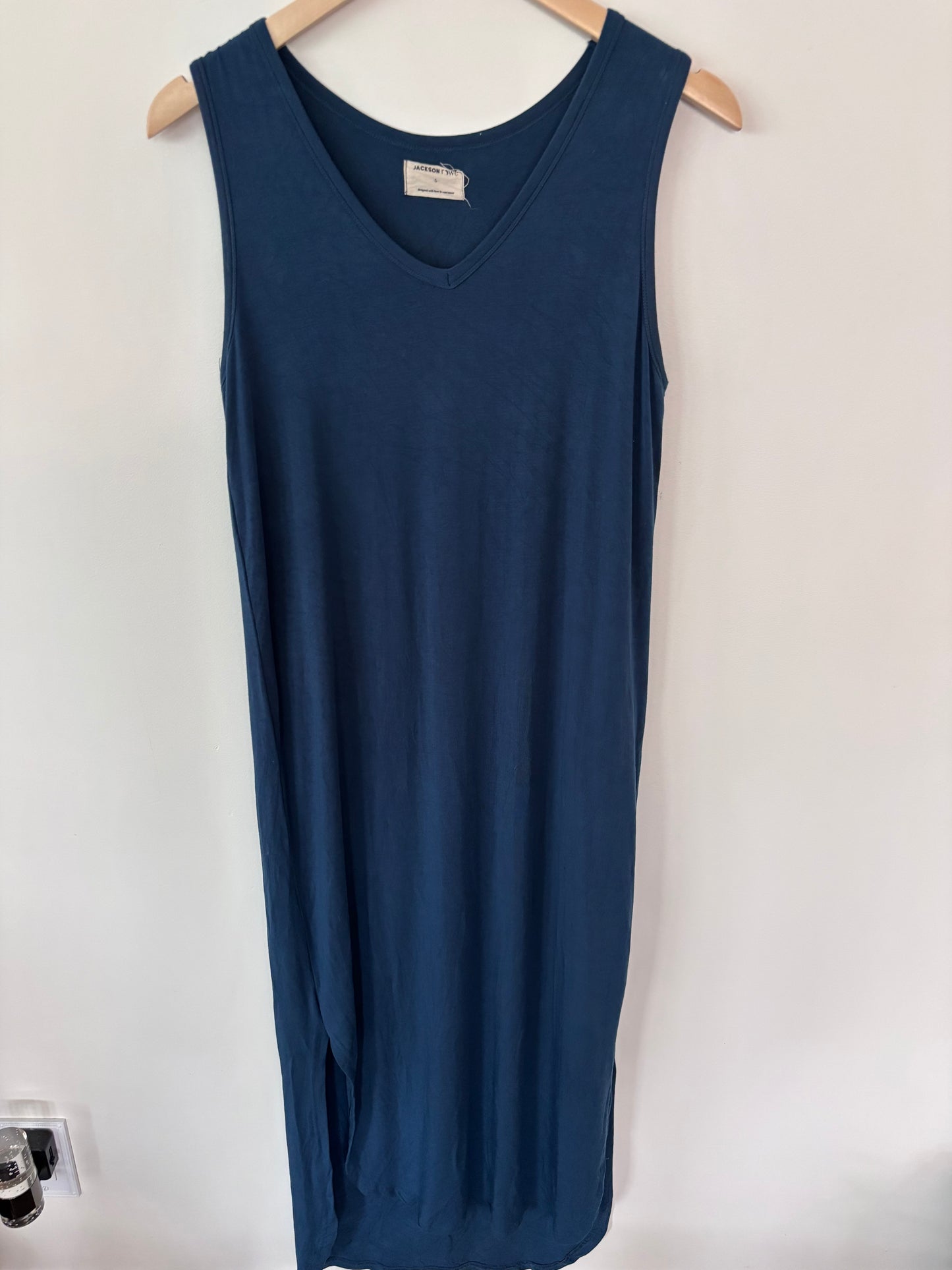 Jackson Rowe Larch Dress in Ocean Blue | Sz Small