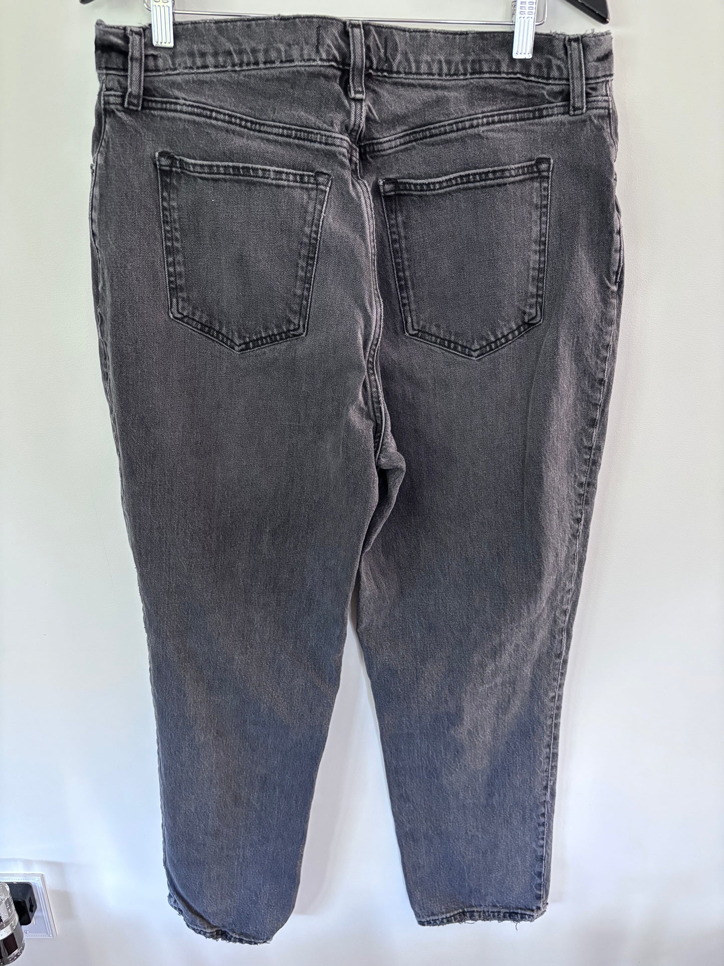 A&F The 90s Straight Ultra High Rise Jeans | Sz 33 (curve love)