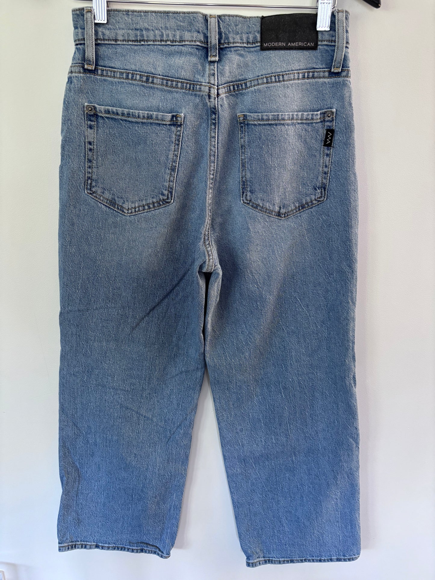 Modern American Savannah High Wide Crop Jeans | Sz 27