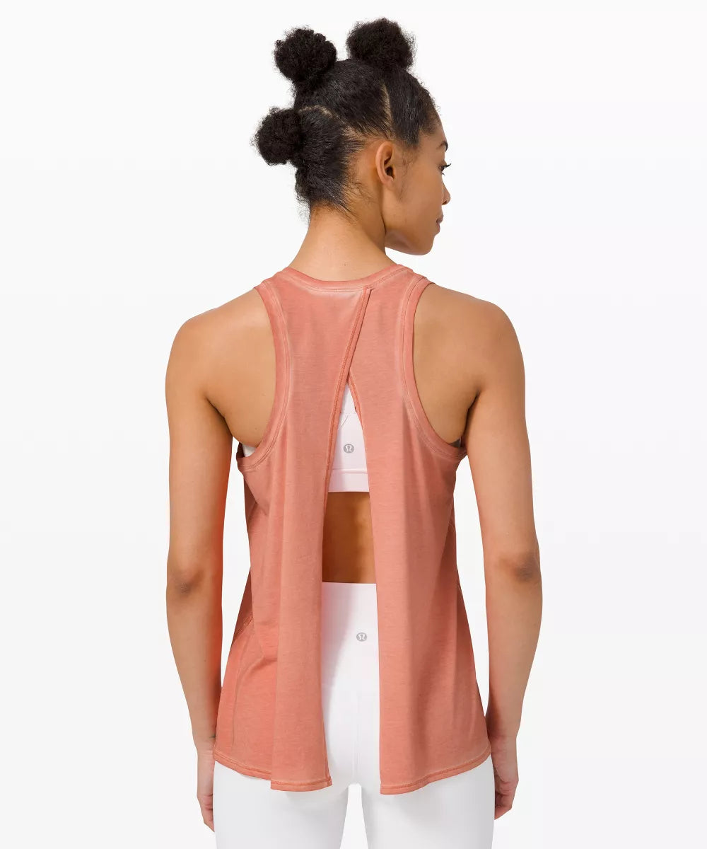 Lululemon Mauve All Tied Up Tank *darker than stock photo* | S (O144P3)