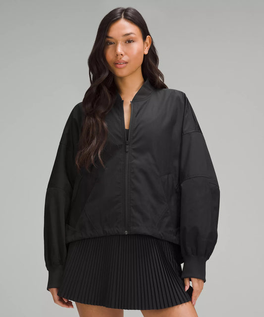 Lululemon Lightweight Hem Cinch Bomber Jacket | S/M (See details)