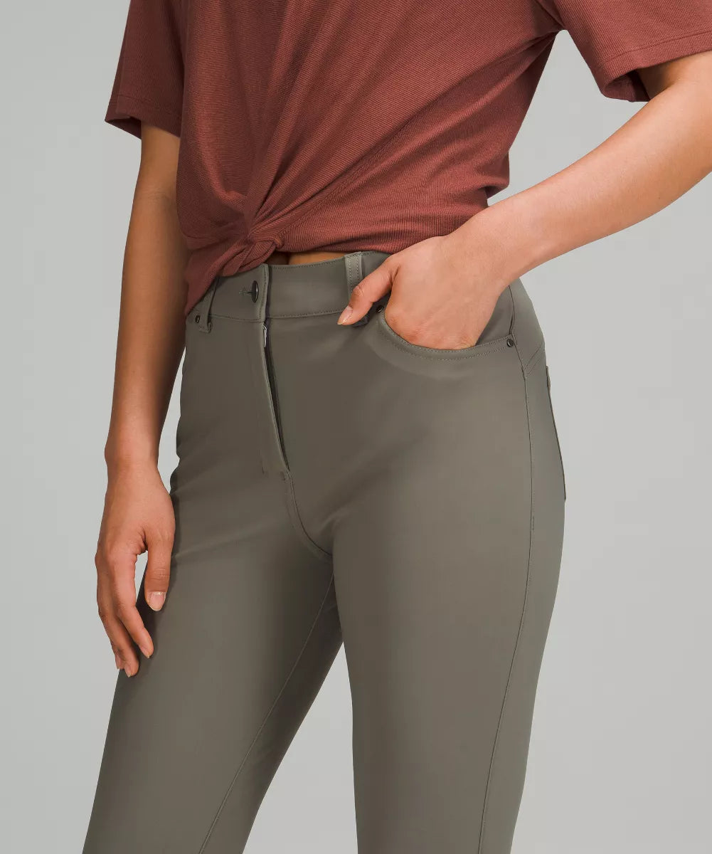 Lululemon City Sleek Slim-Fit 5 Pocket High-Rise Pant| 25 (O62R5)