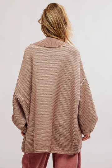 Free People Maisie Sweater in Stucco | Small (large or XL)