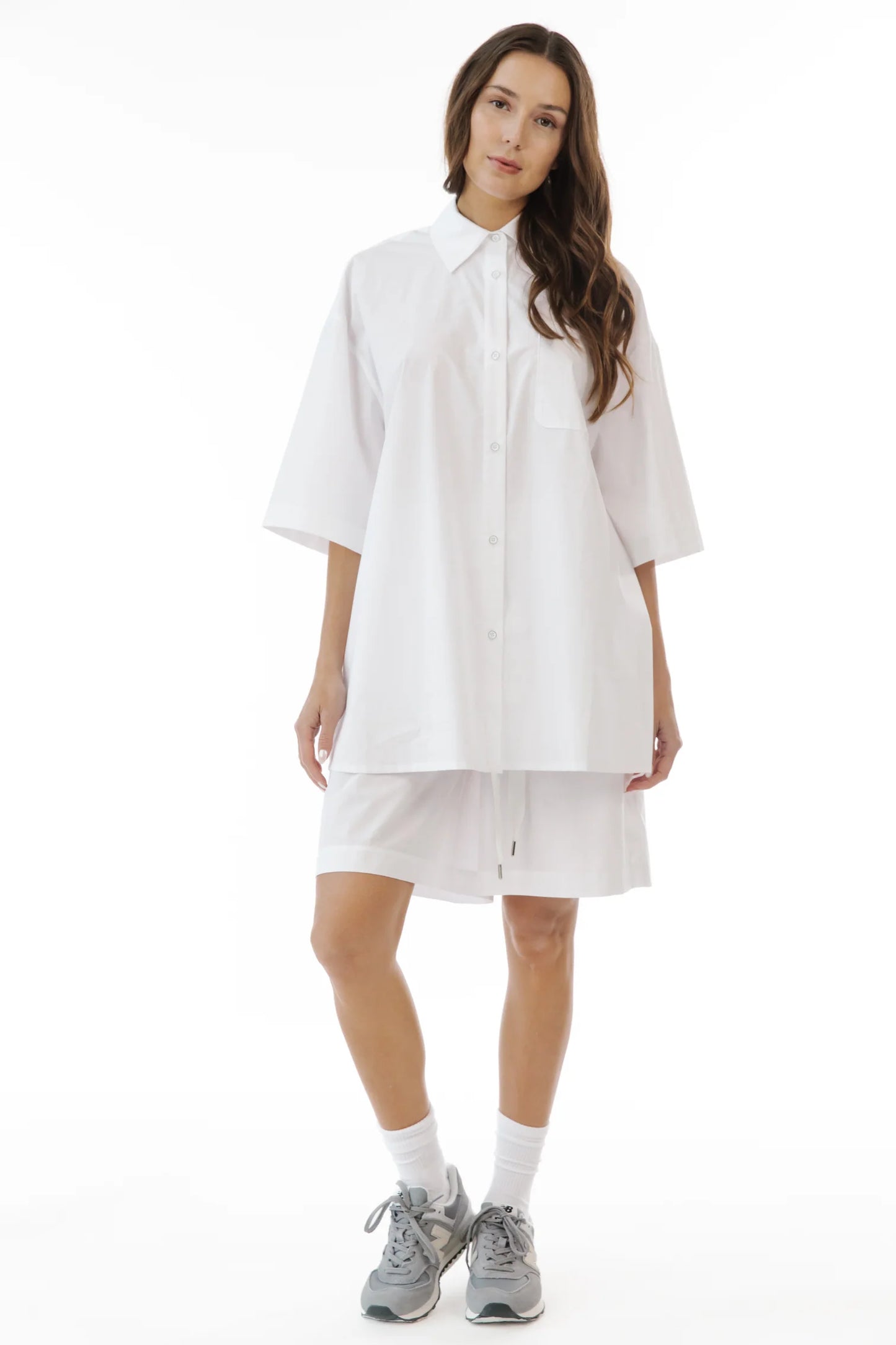 Paper Label Chiara Boyfriend Button Down Shirt | XS (very oversized)(O118M17)