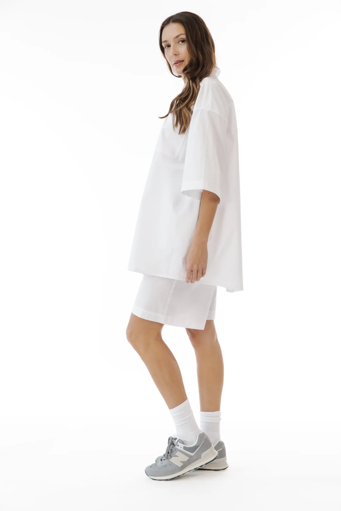 Paper Label Chiara Boyfriend Button Down Shirt | XS (very oversized)(O118M17)
