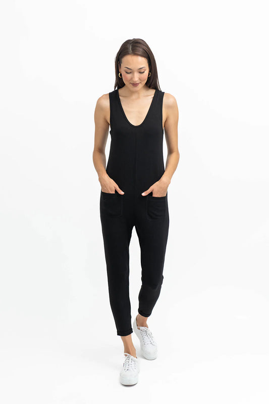 Smash + Tess Black Saturday Romper | Small Oversized (N231M8)