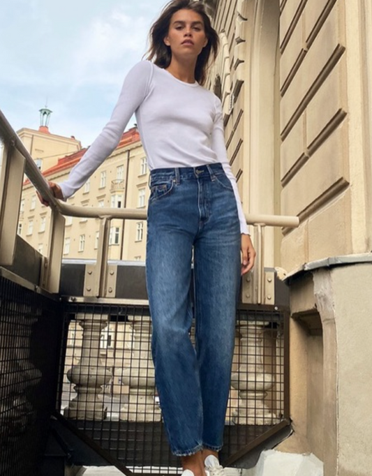 Denim Forum Gia High Rise Carrot Denim | 27