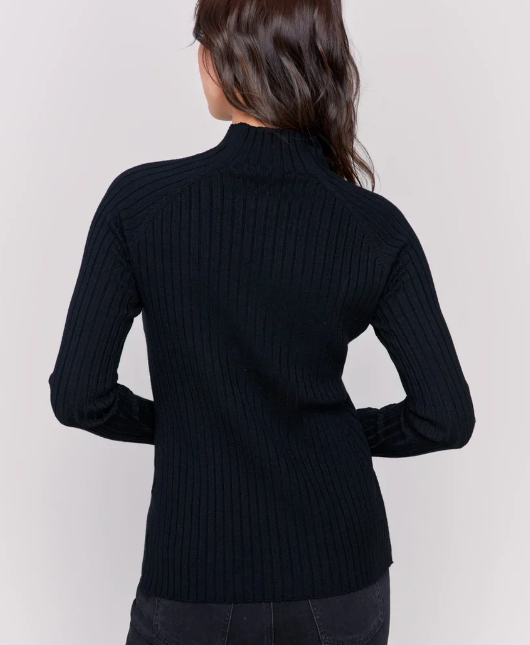 Only Ribbed Mockneck Long Sleeve| Medium (flaw)