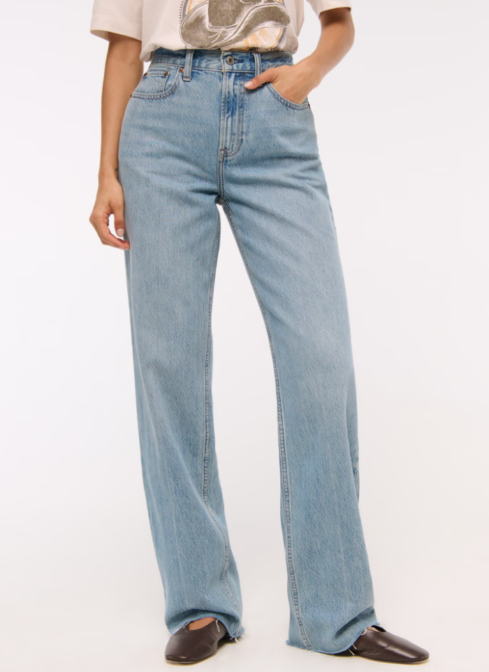 Abercrombie The Loose High Rise Denim | 10 (O126M17)