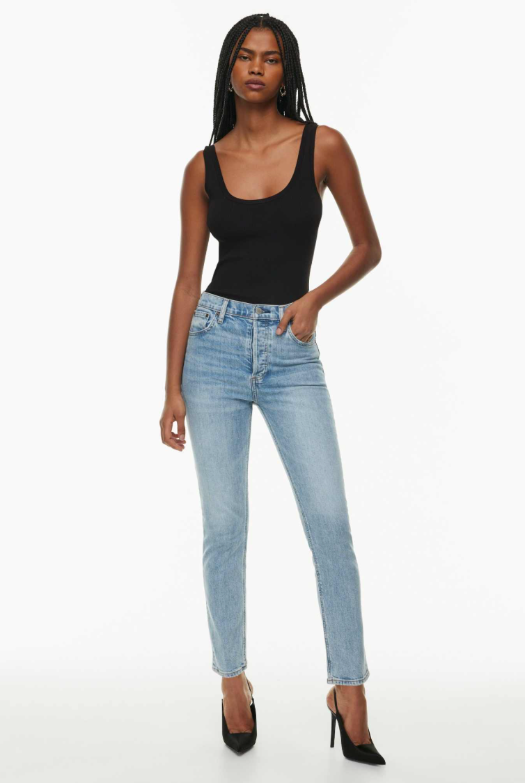 Denim Forum The Yoko High Rise Slim | 25 (O133R5)