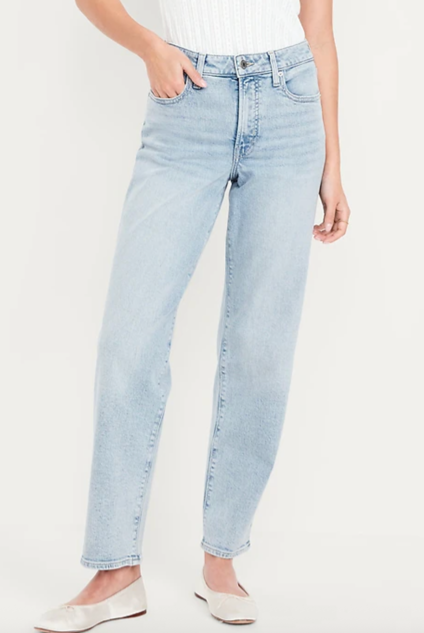 Old Navy High-Waisted OG Loose Jeans | 4 (O113C1)