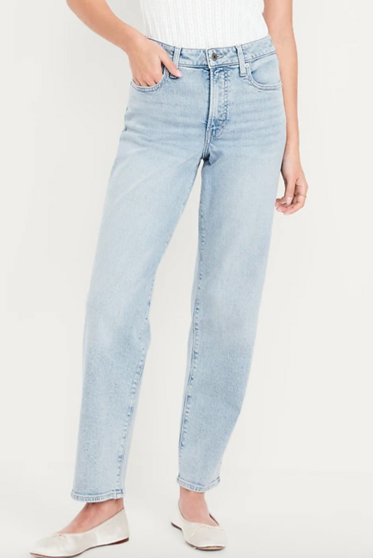 Old Navy High-Waisted OG Loose Jeans | 4 (O113C1)