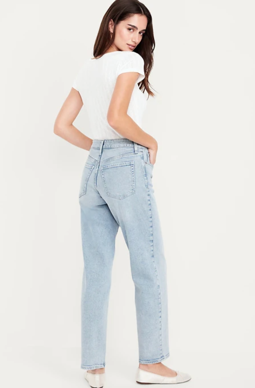 Old Navy High-Waisted OG Loose Jeans | 4 (O113C1)