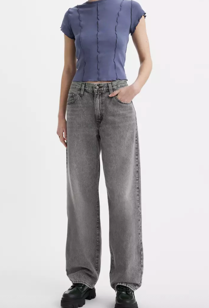 Levi's Baggy Dad Jeans in Grey | 30 (O114M17)
