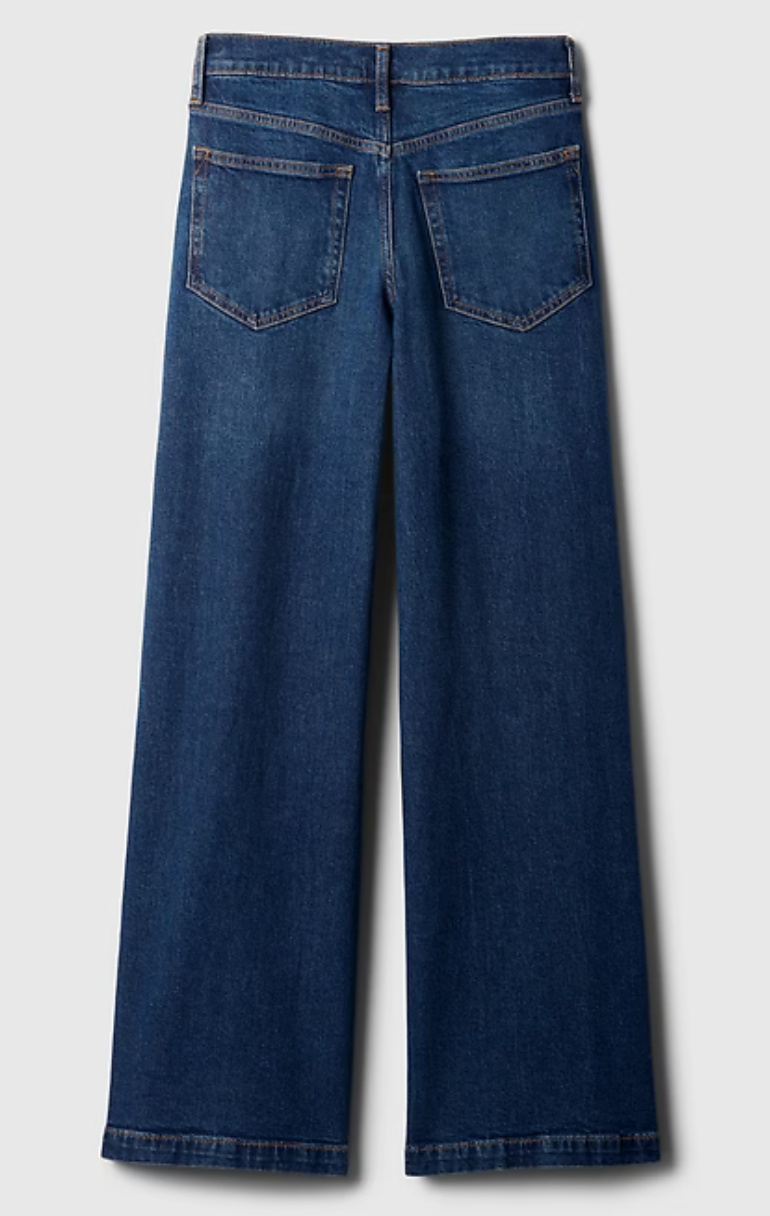 Gap High Rise Stride Dark Wash Denim | Sz 32/14 NWT (N11N18)