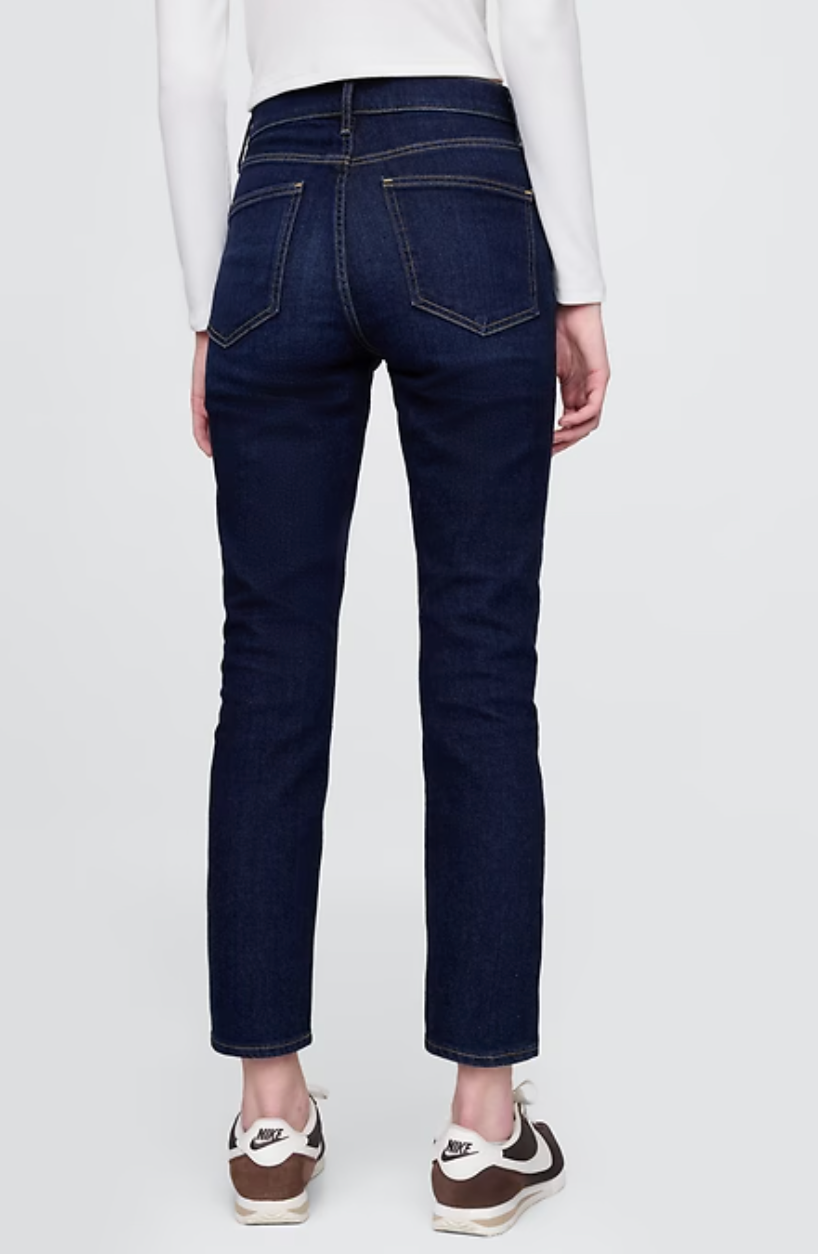 Gap Vintage Slim High Rise Dark Wash Denim | Sz 14 (N15N18)