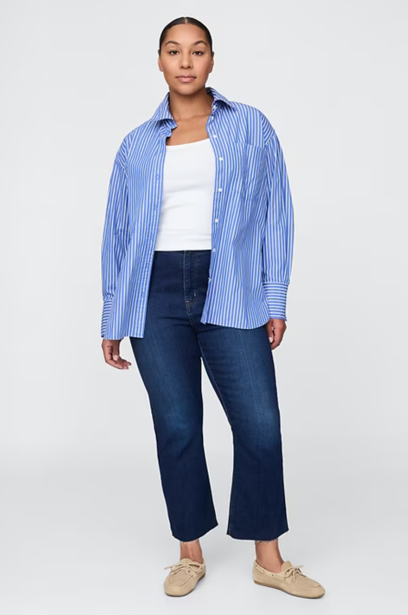 Gap Kick Fit High Rise Dark Wash Denim | Sz 16/33 (N12N18)